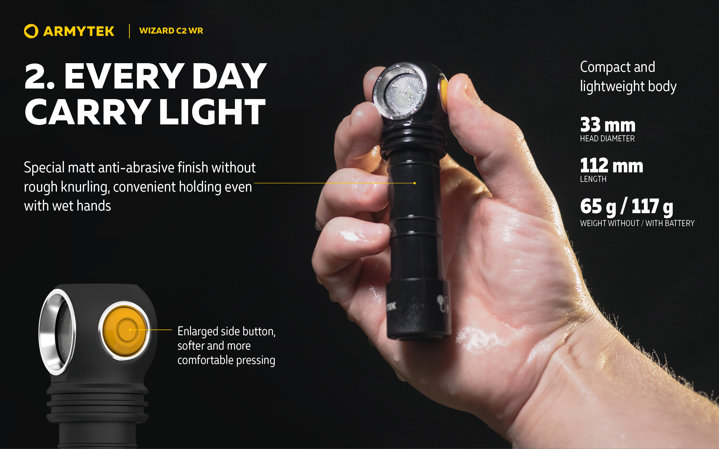 Flashlights :: Armytek Wizard C2 WR